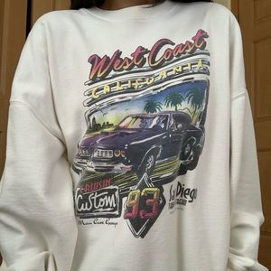 Oversized West Coast Brandy Crewneck